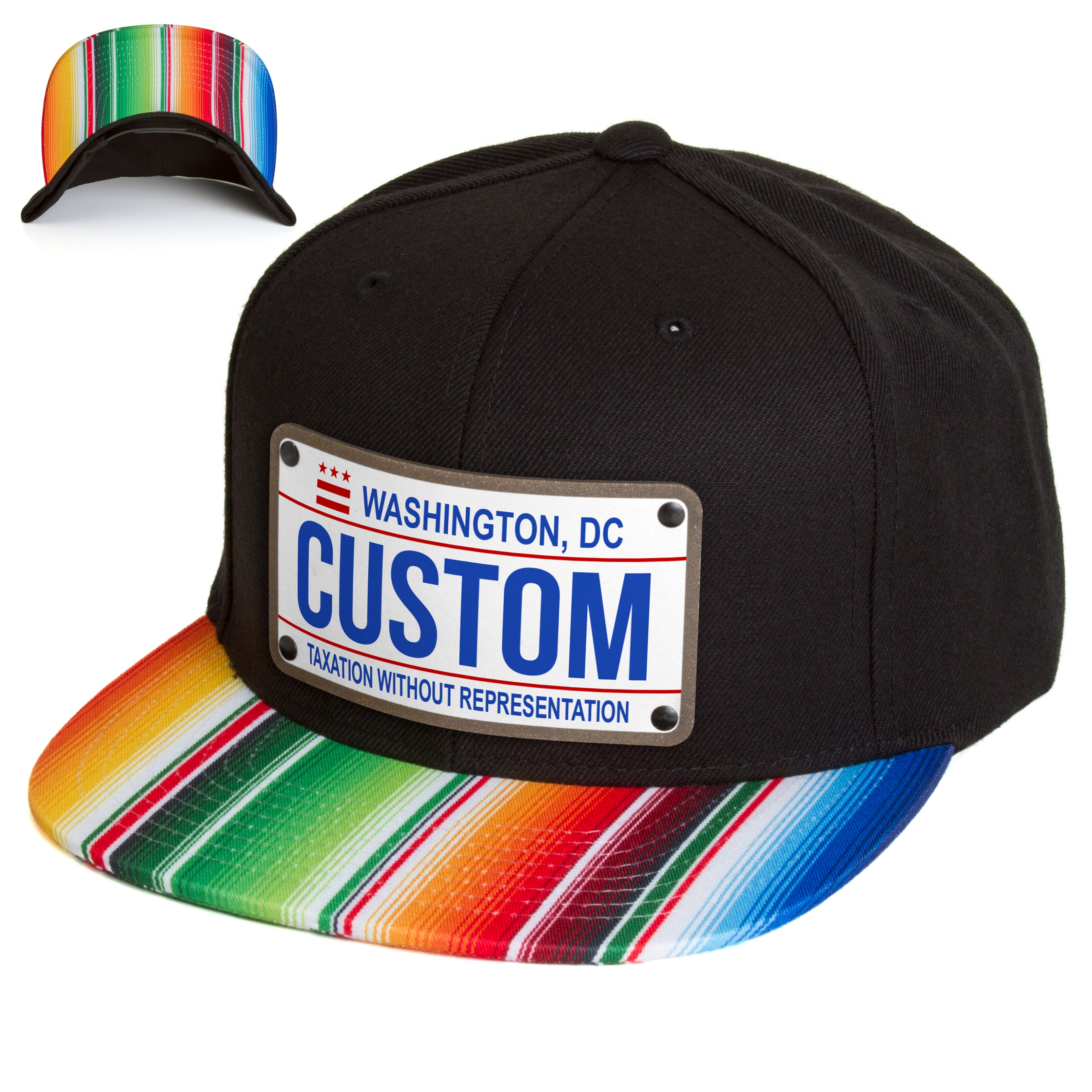 Washington DC Plate Hat
