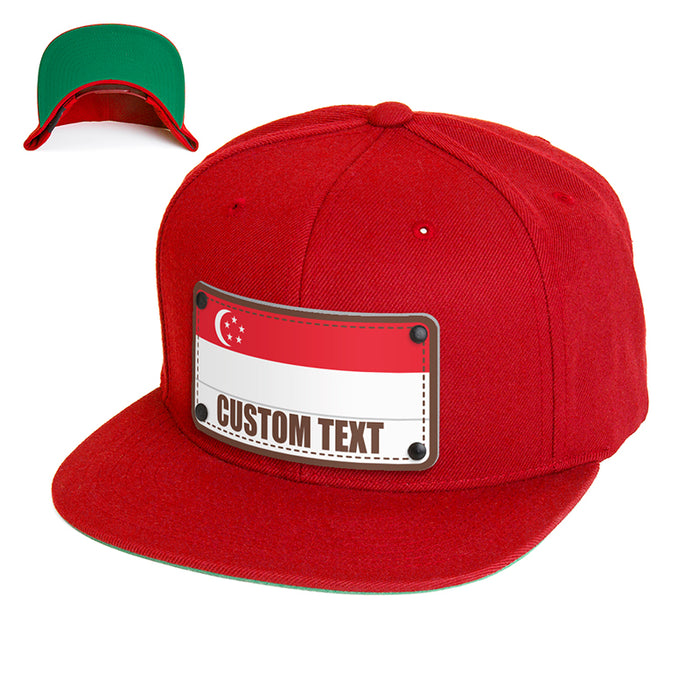 Singapore Flag Hat