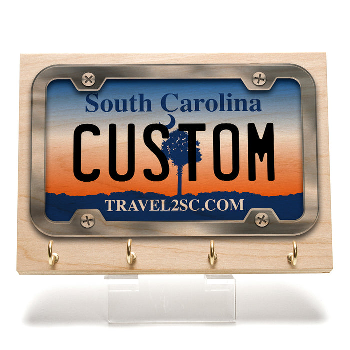South Carolina License Plate Key Rack