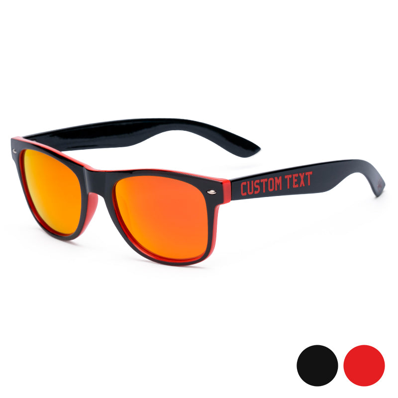 Custom WF Color Polarized Sunglasses Red