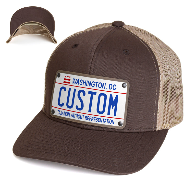 Washington DC Plate Hat