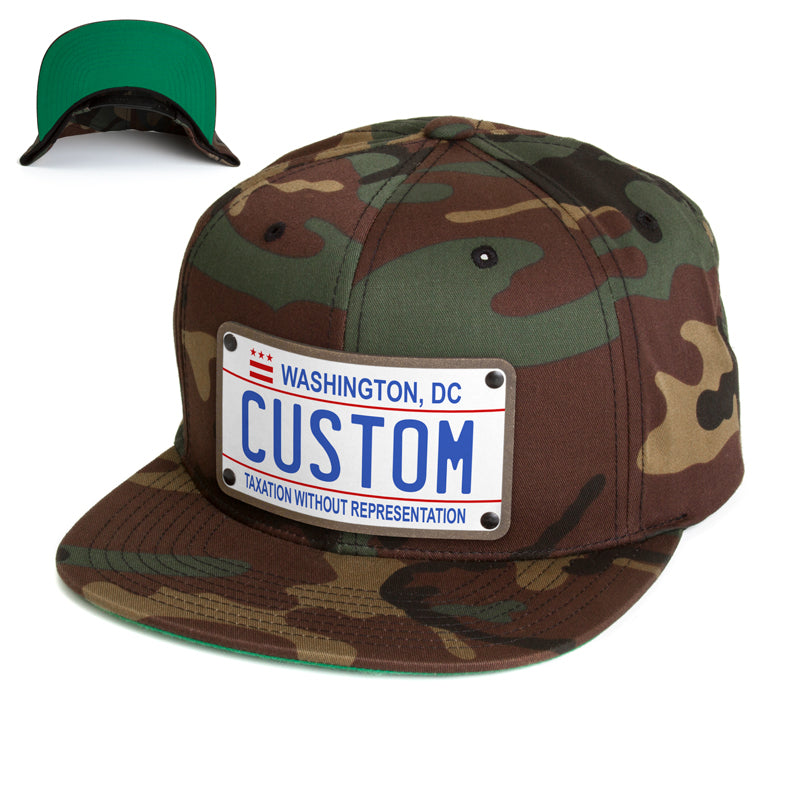 Washington DC Plate Hat