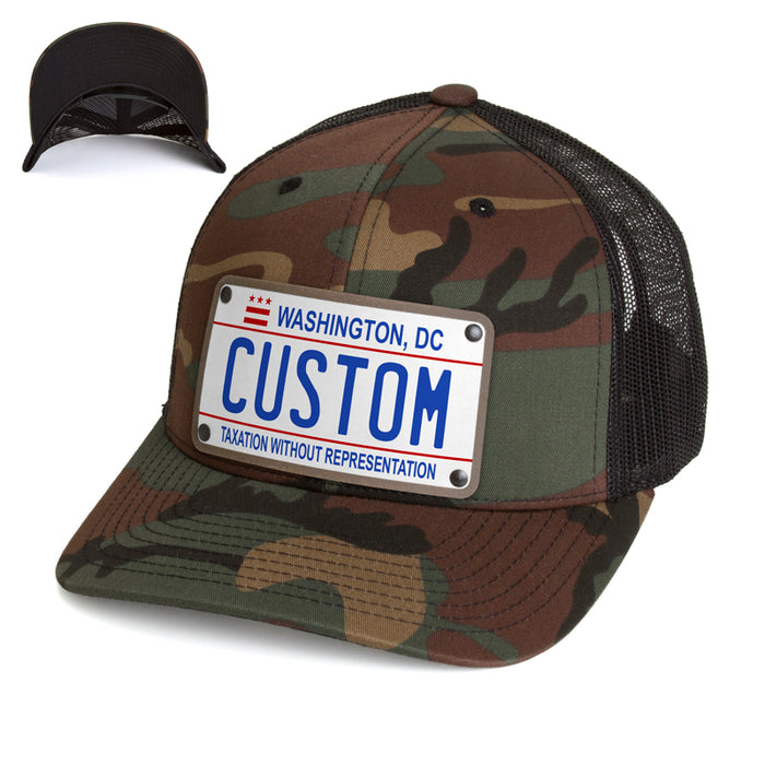 Washington DC Plate Hat