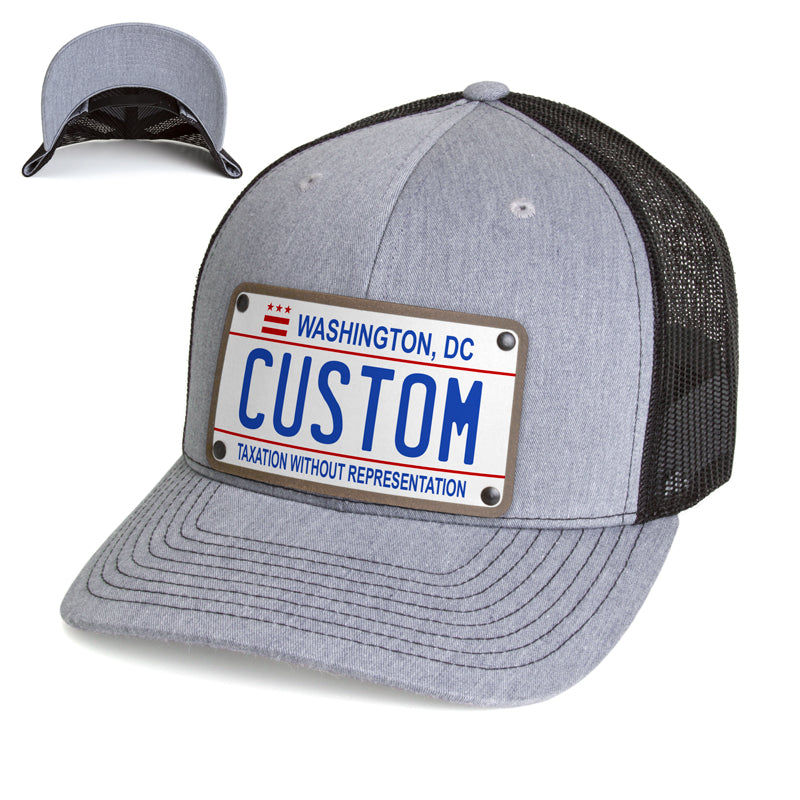 Washington DC Plate Hat