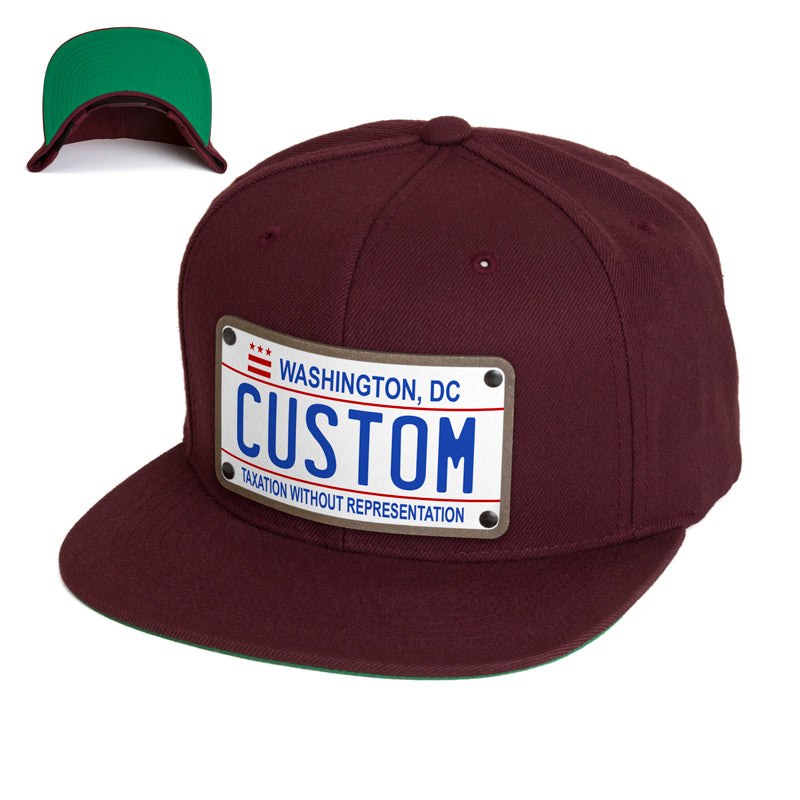 Washington DC Plate Hat