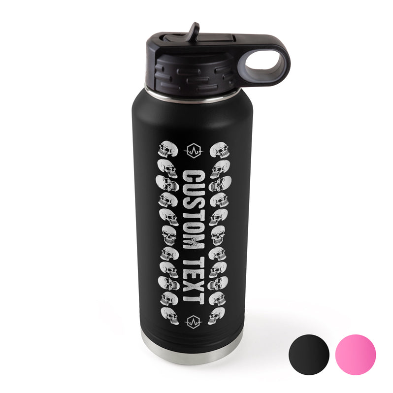 Custom Graveyard Water Bottle Hydrate in Spooky Style! — CityLocs
