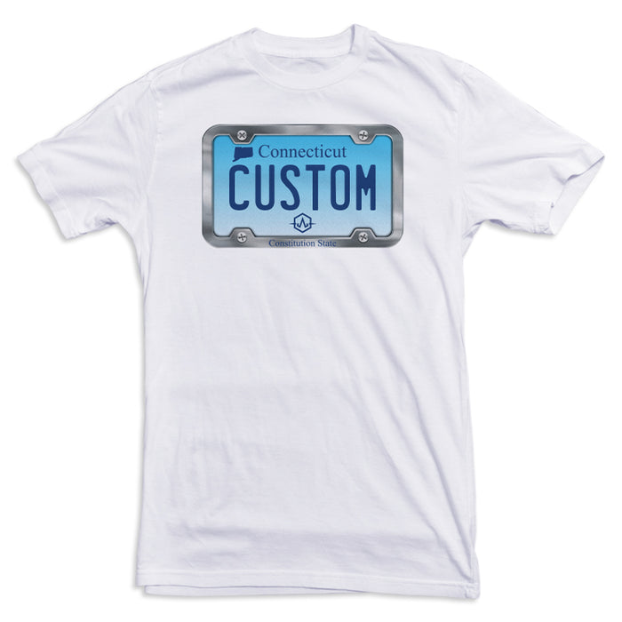 Connecticut License Plate Tee