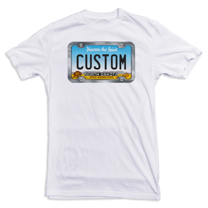 North Dakota License Plate Tee