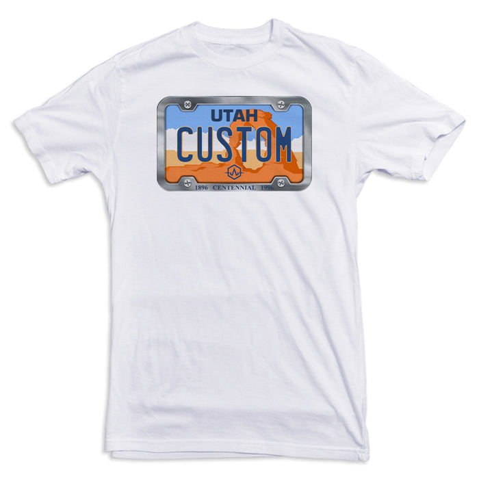 Utah License Plate Tee