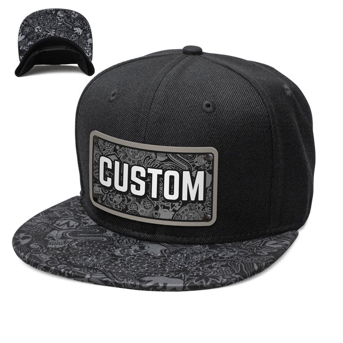 Wreckage Pattern Custom Hat: Express Your Unique Style — CityLocs