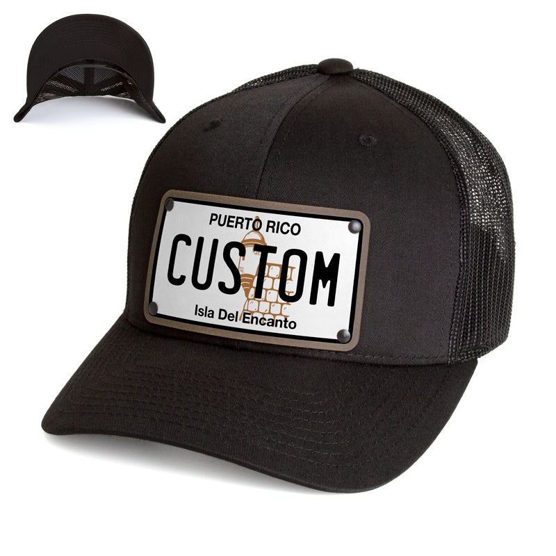 Puerto Rico Plate Hat