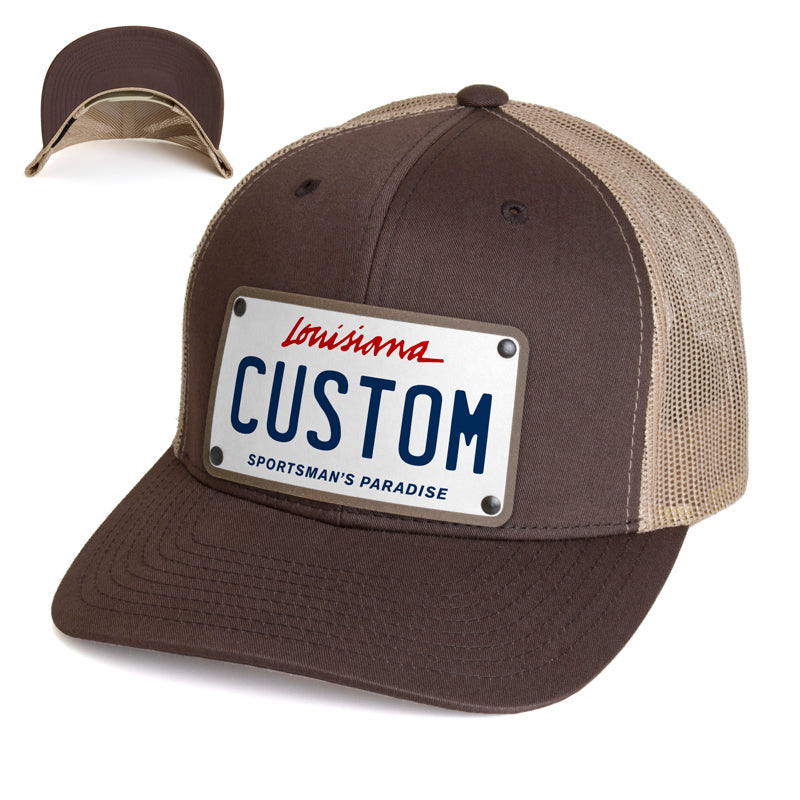 Louisiana Plate Hat