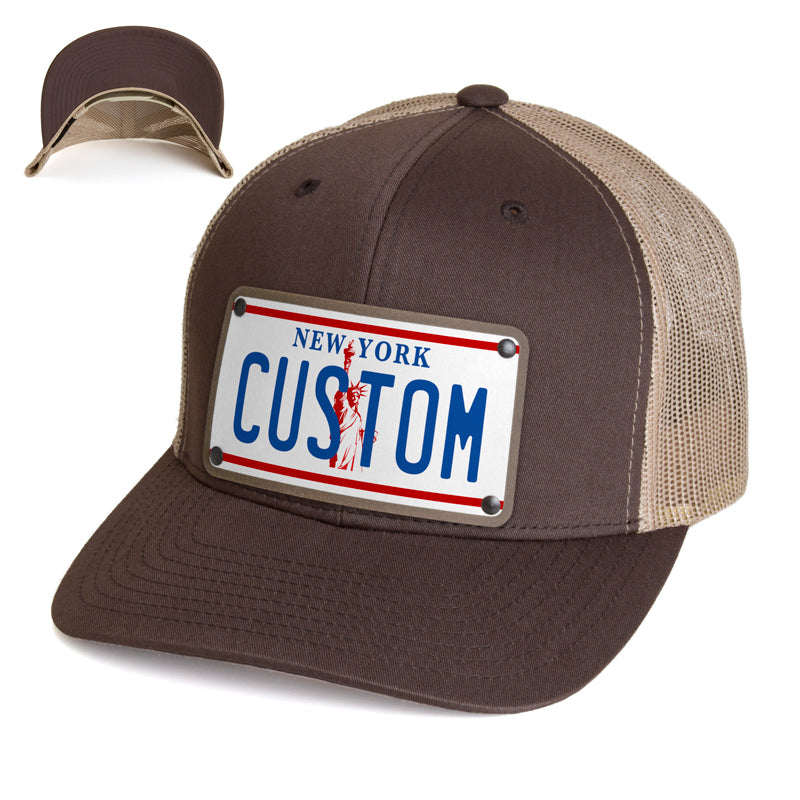 New York White Plate Hat