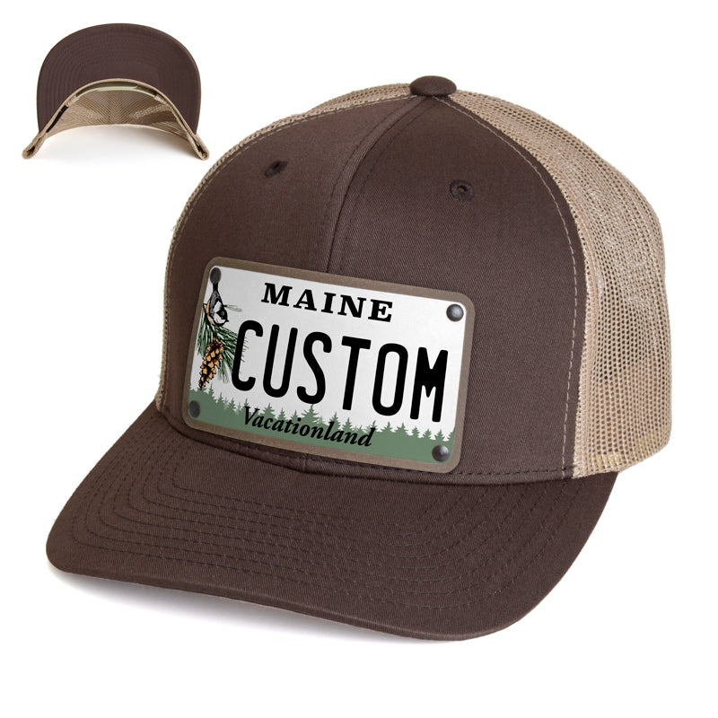 Maine Plate Hat