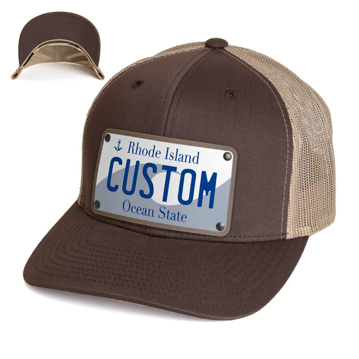 Rhode Island Plate Hat
