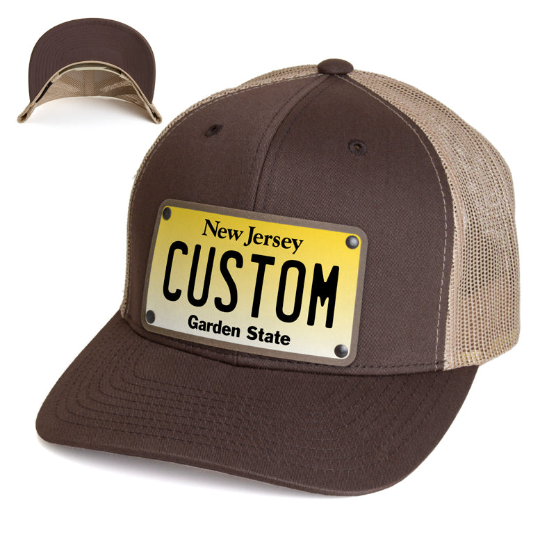 New Jersey Plate Hat