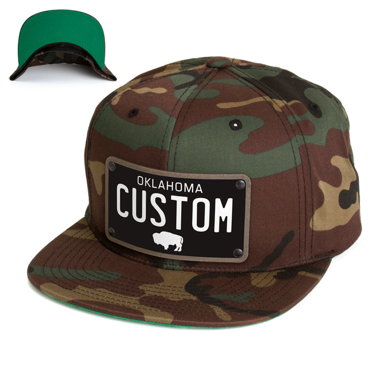 Oklahoma Plate Hat