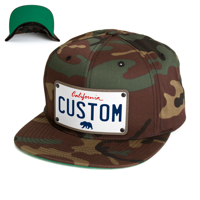 California White Plate Hat