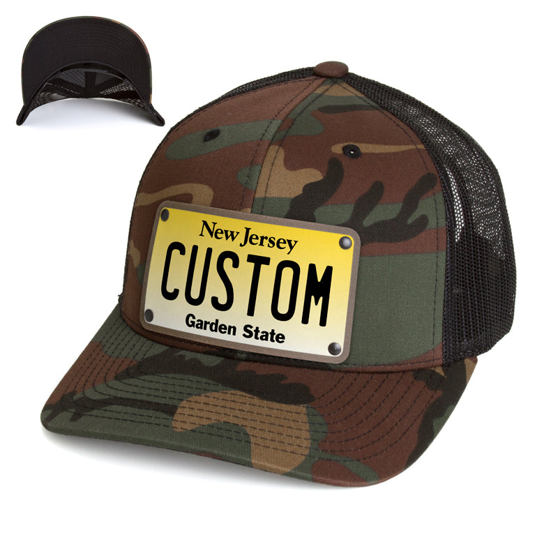 New Jersey Plate Hat