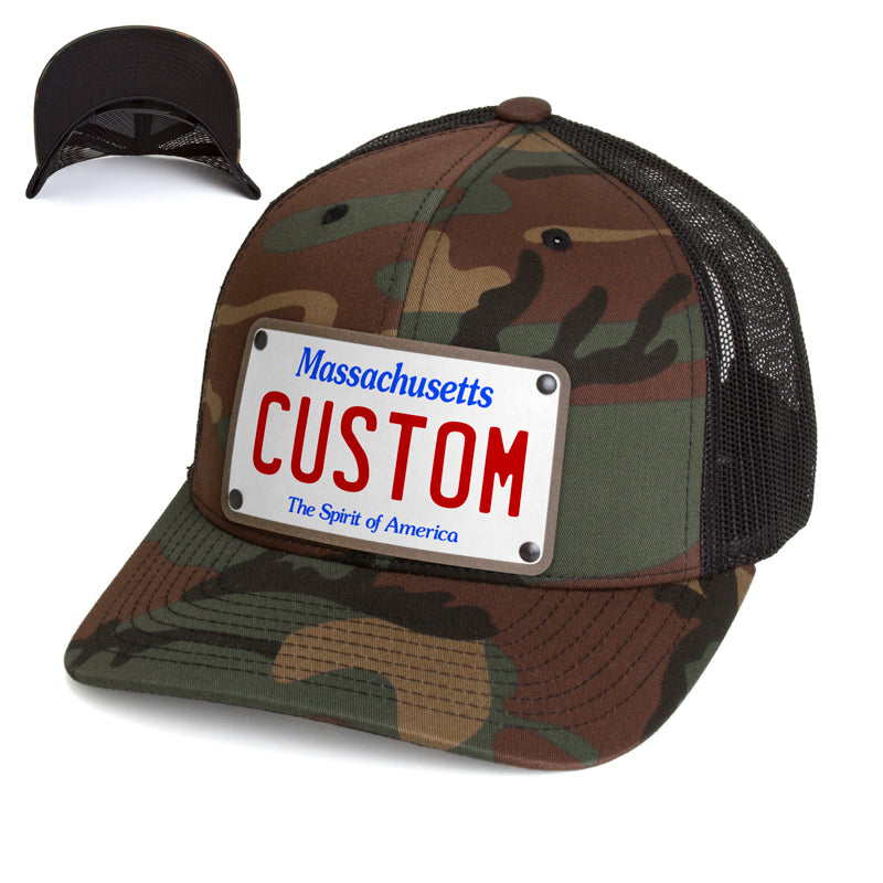 Massachusetts Plate Hat
