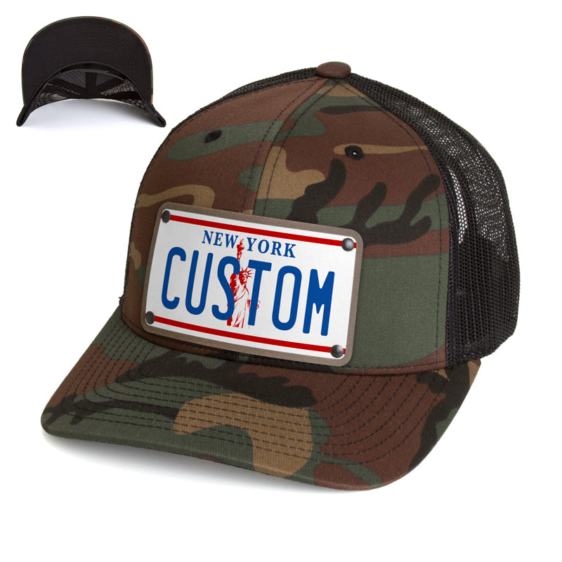 New York White Plate Hat