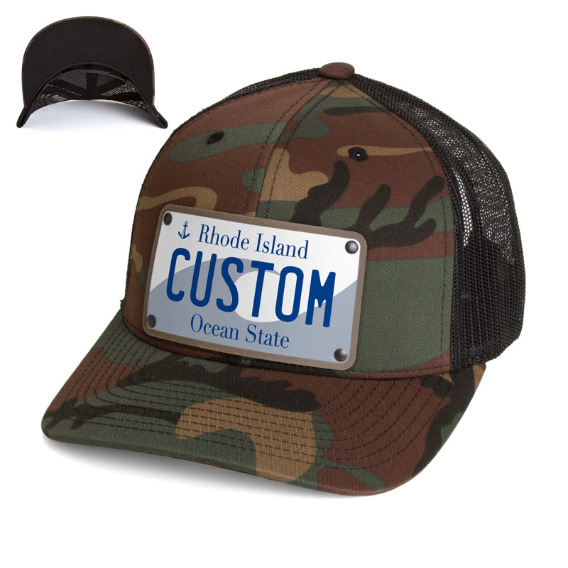 Rhode Island Plate Hat