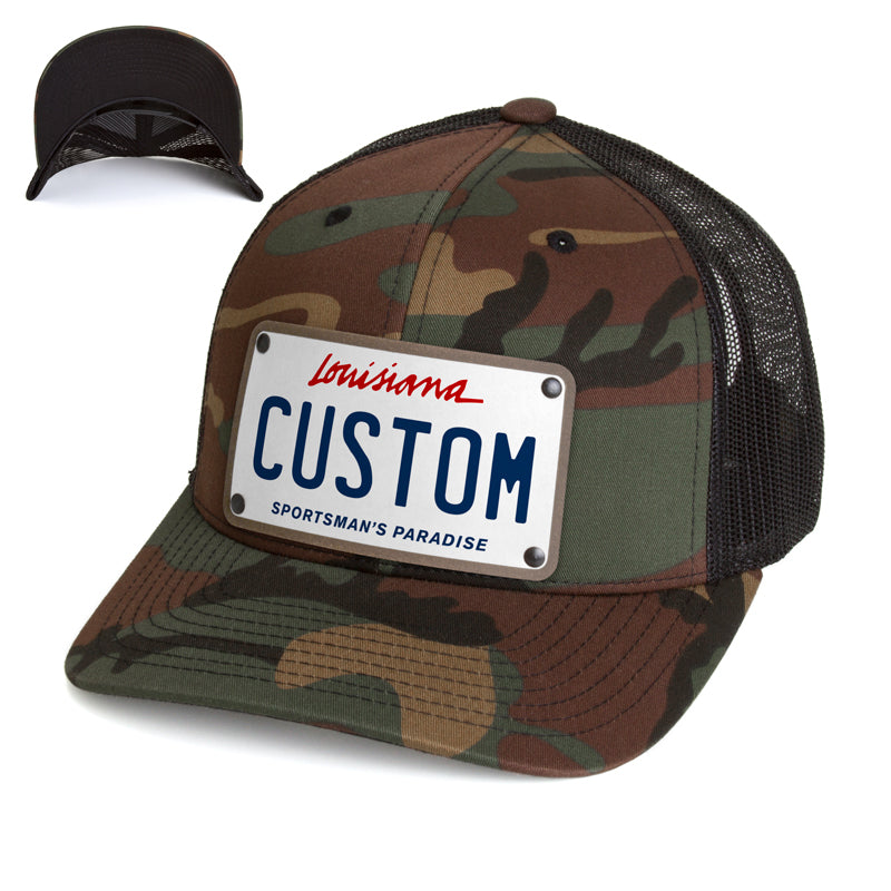 Louisiana Plate Hat