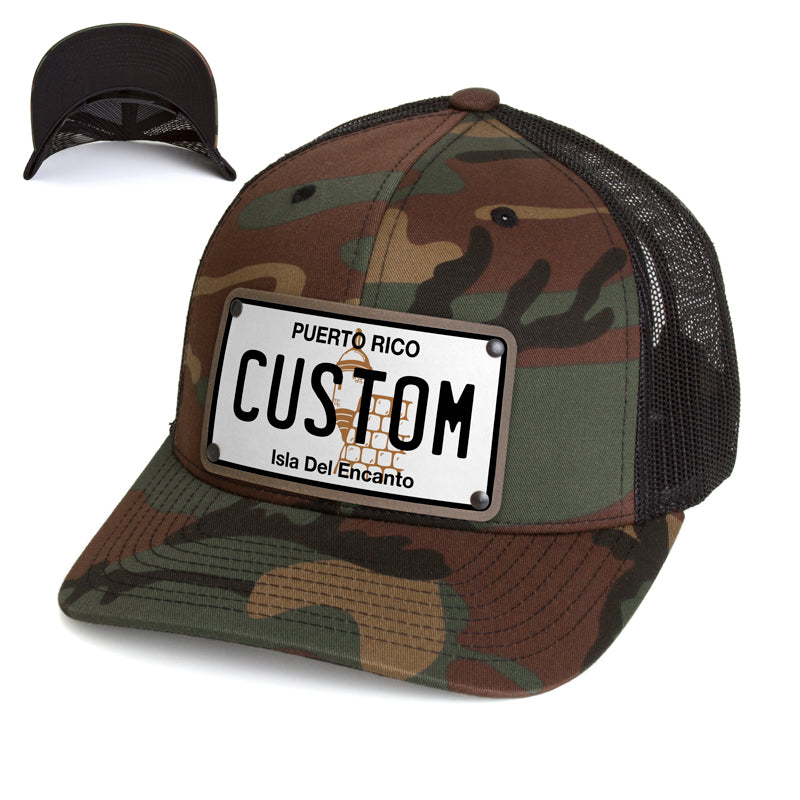Puerto Rico Plate Hat