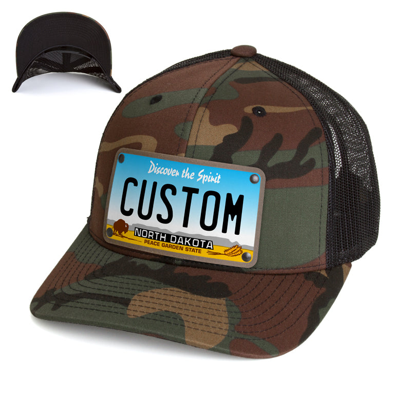 North Dakota Plate Hat