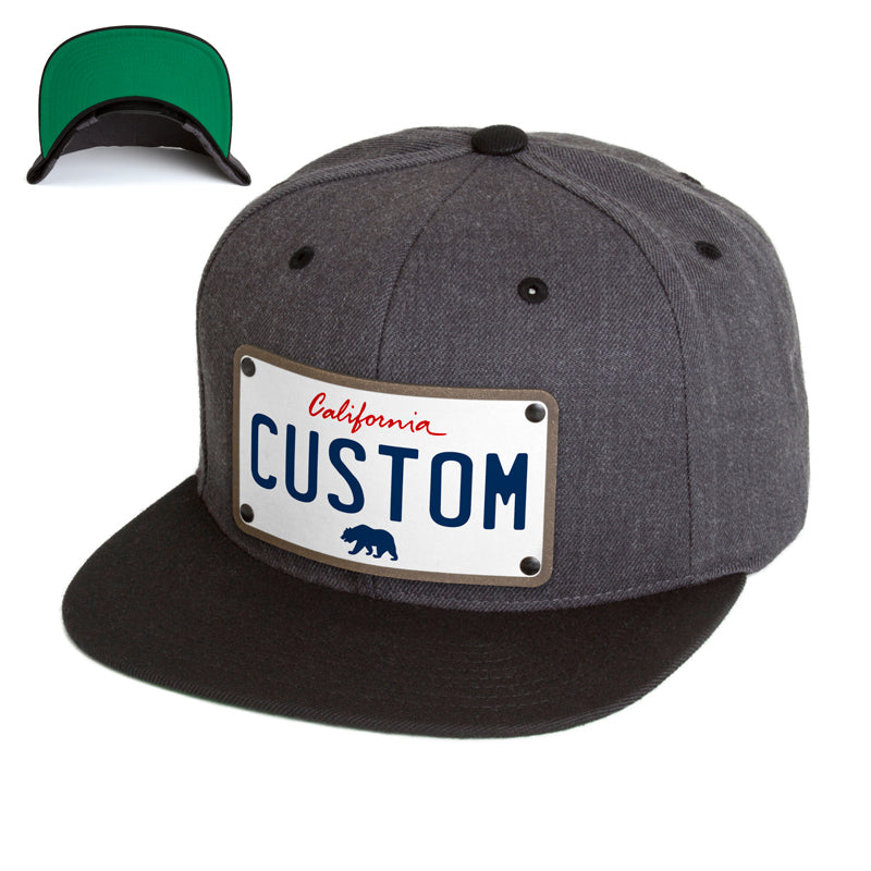California White Plate Hat