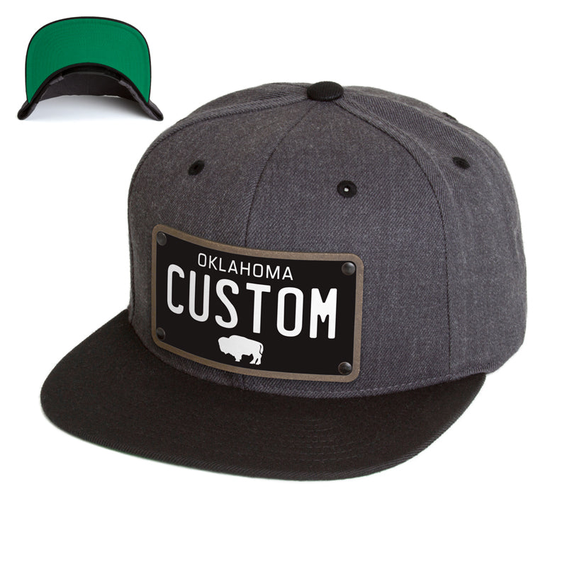 Oklahoma Plate Hat