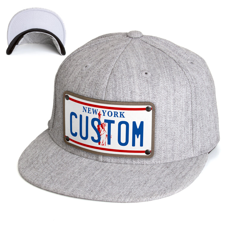 New York White Plate Hat