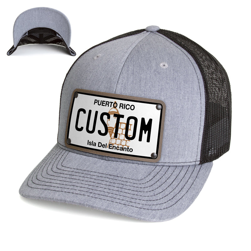 Puerto Rico Plate Hat