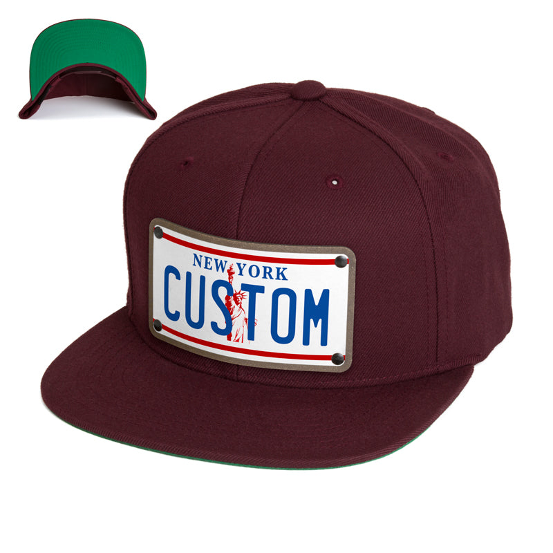 New York White Plate Hat