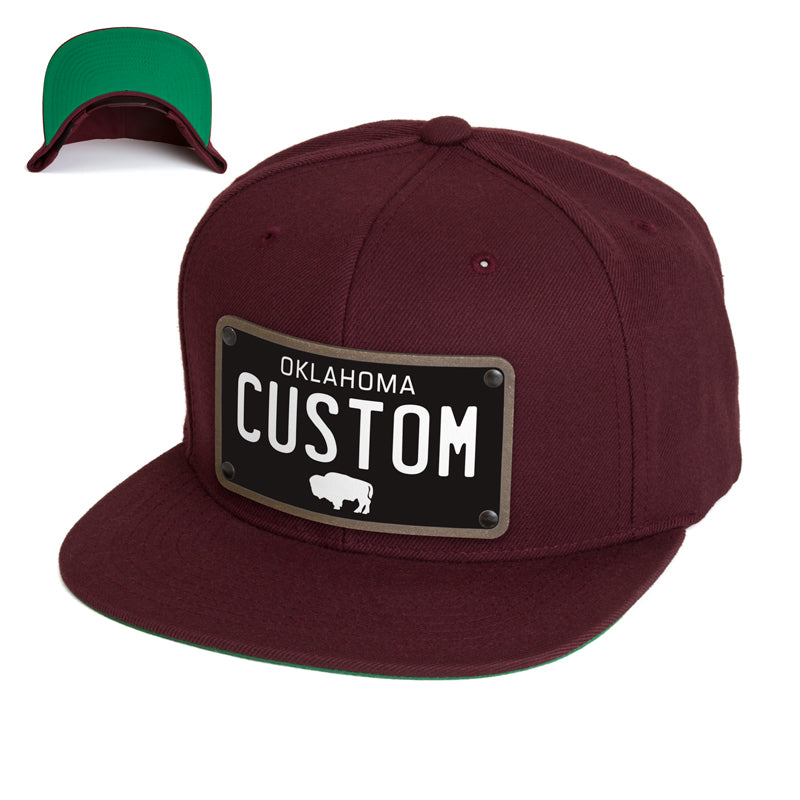 Oklahoma Plate Hat