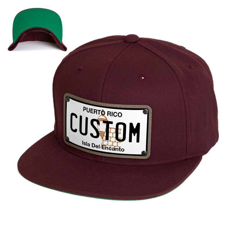 Puerto Rico Plate Hat