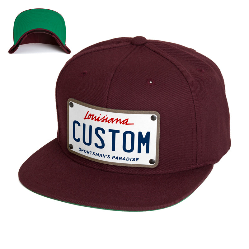 Louisiana Plate Hat