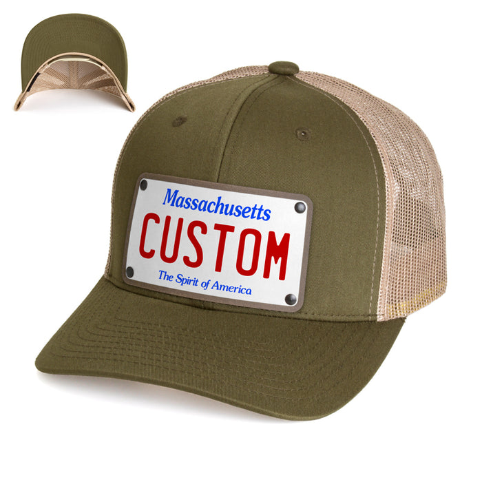 Massachusetts Plate Hat
