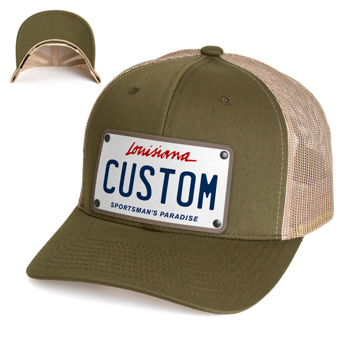 Louisiana Plate Hat