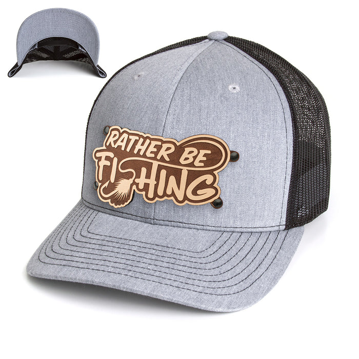 Rather Be Fishing Trucker Hat